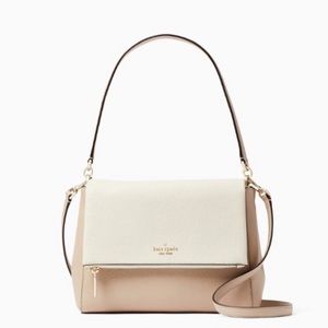 Kate Spade Leila colorblock pebbled leather purse